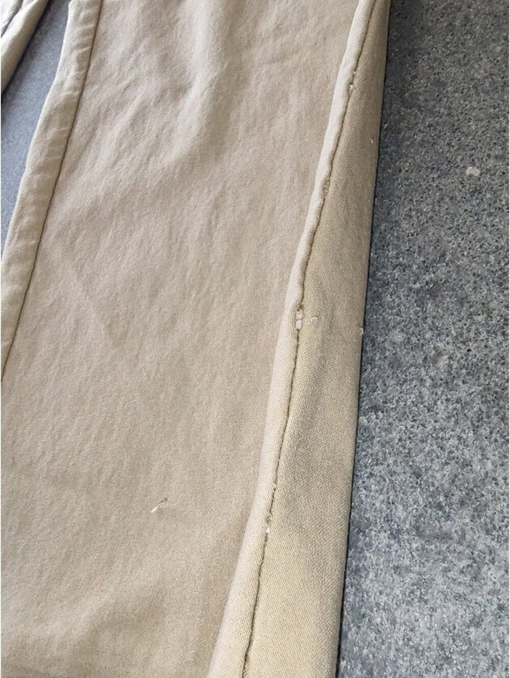 Chico's So Slimming Brigitte Slim Ankle Pull-On Pants Beige size 10T - Picture 4 of 9